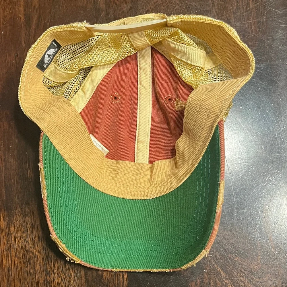 Santa's Girl Distressed Style Cap